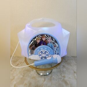 Frozen Themed Karaoke Sing Along Machine with Microphone